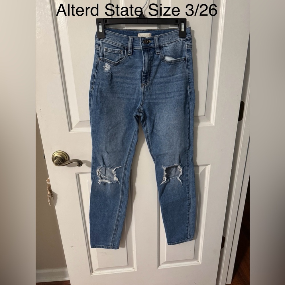 Altar'd State Women's Blue Jeans